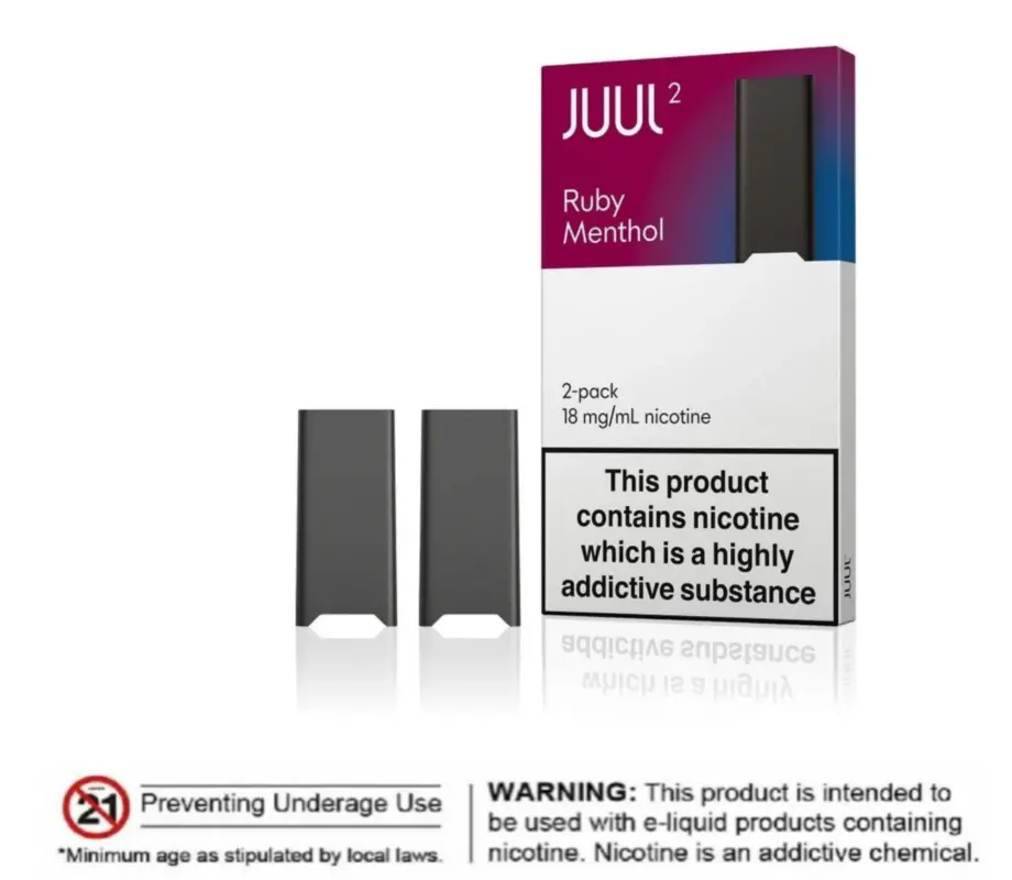 Juul 2 Ruby Menthol Pods