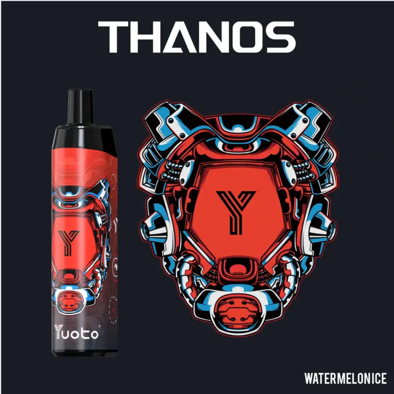 NEW Yuoto Thanos Disposable Vape 5000 Puffs Banana Ice