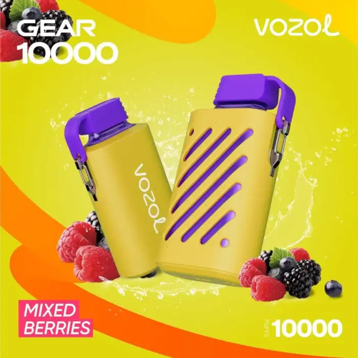 vozol gear 10000 puffs mixed berries