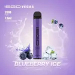 NEW ISGO VEGAS Disposable Vape 2800 Puffs Blueberry