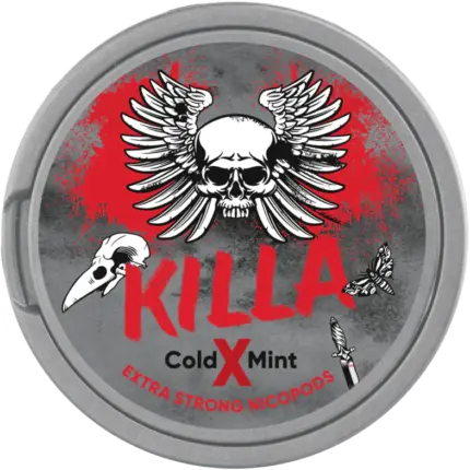 Killa Nicotine Pouches Snus Cold Mint