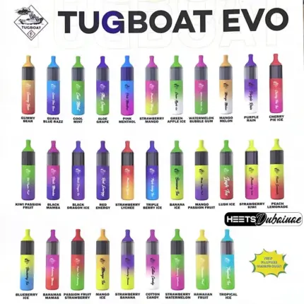 TUGBOAT VAPE 4500 Puffs DISPOSABLE IN UAE(Tugboat Evo)