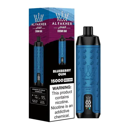 Al Fakher 15000 Puffs Vape Blueberry Gum