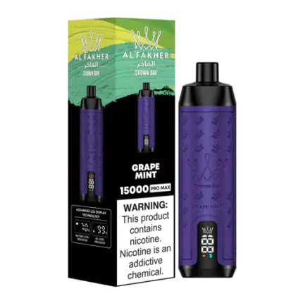 Al Fakher 15000 Puffs Vape Grape Mint