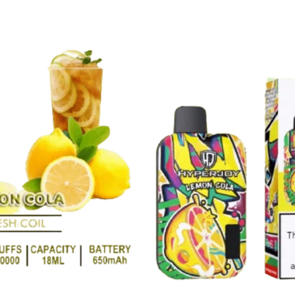 Hyperjoy 10000 Puffs Lemon Cola