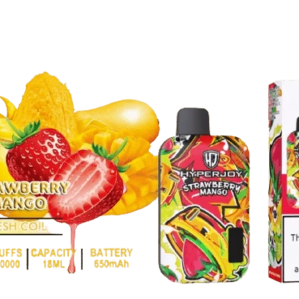 Hyperjoy 10000 Puffs Strawberry Mango