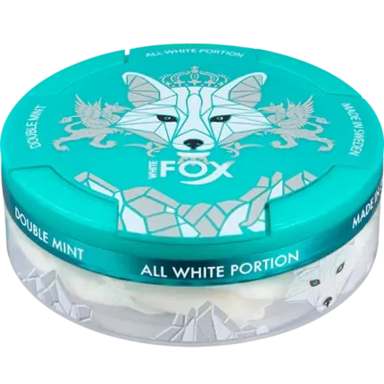 White Fox Nicotine Pouches GN Double Mint