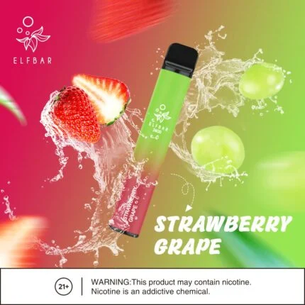 ELF Bar Vape 2600 Puffs Strawberry Grape