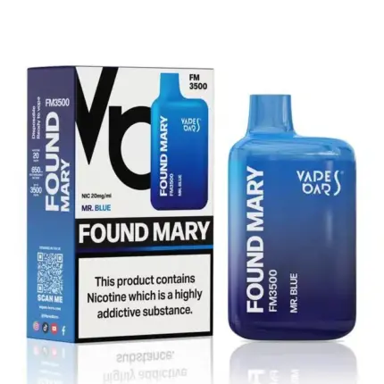 Found Mary FM3500 Disposable Vape Mr Blue