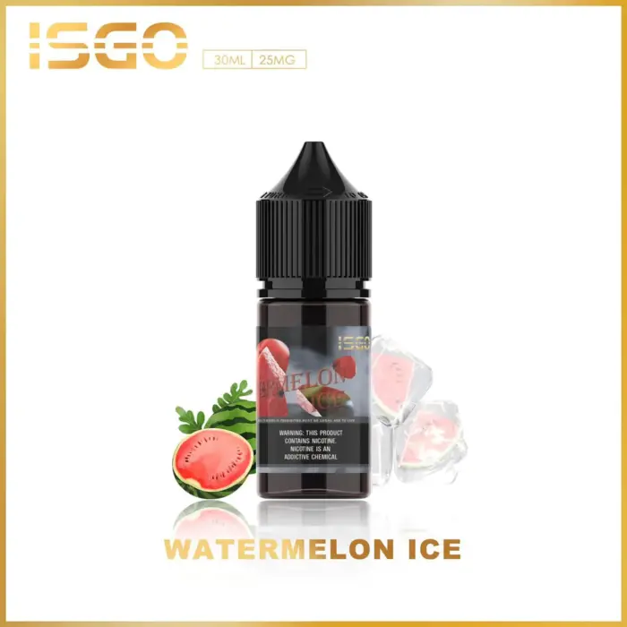 isgo liquid 30ml 25/50mg watermelon ice