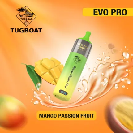 Tugboat EVO Pro 15000 Puffs Mango Passion Fruit