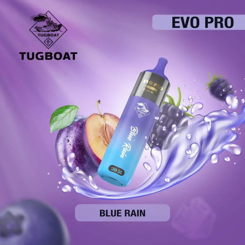 Tugboat EVO Pro 15000 Puffs Blue Rain