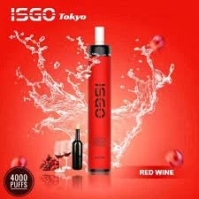 New ISGO Tokyo 4000 Puffs Red Wine