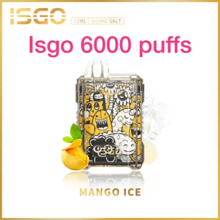 ISGO Vape 6000 Puffs in Mango Ice