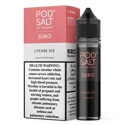 Pod Salt SUBO Eliquid Lychee Ice