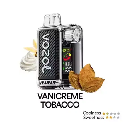 VOZOL VISTA 20000 PUFFS VANICREME TOBACCO