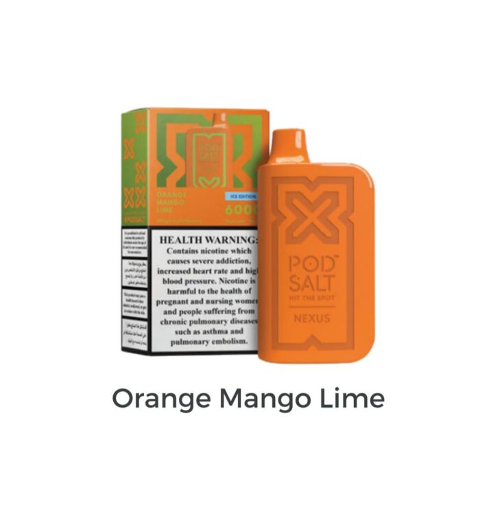 nexus 6000 puffs orange mango lime