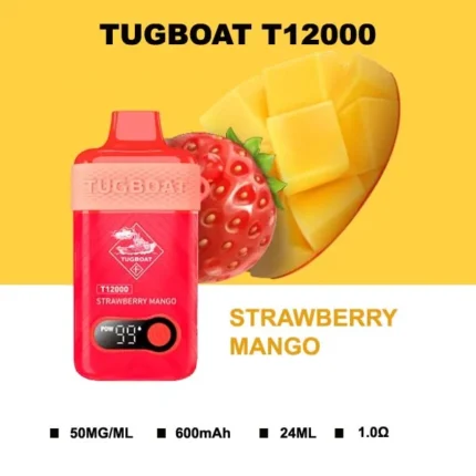 Tugboat T12000 Flavors STRAWBERRY MANGO