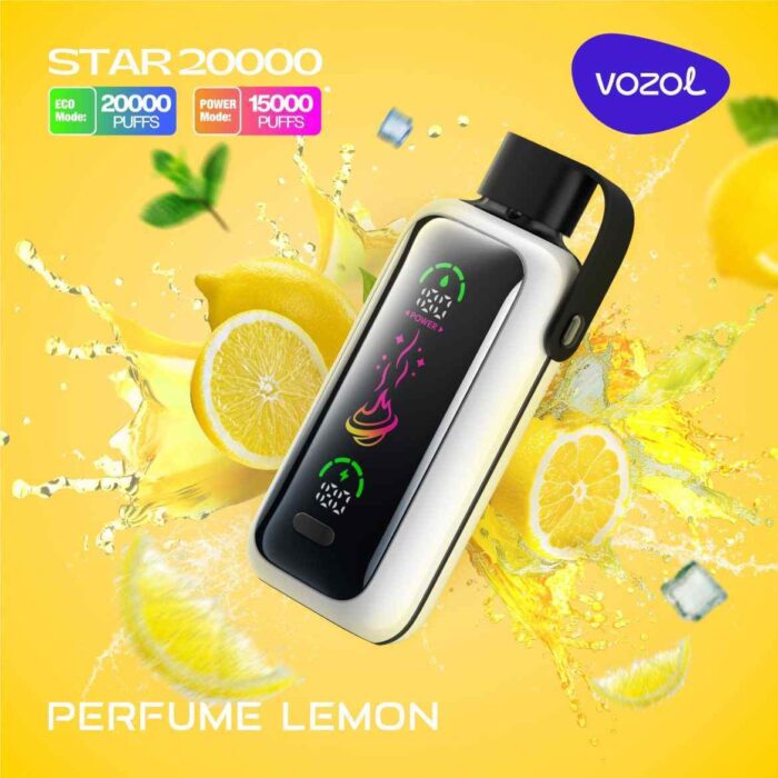 vozol star 20000 puffs perfume lemon