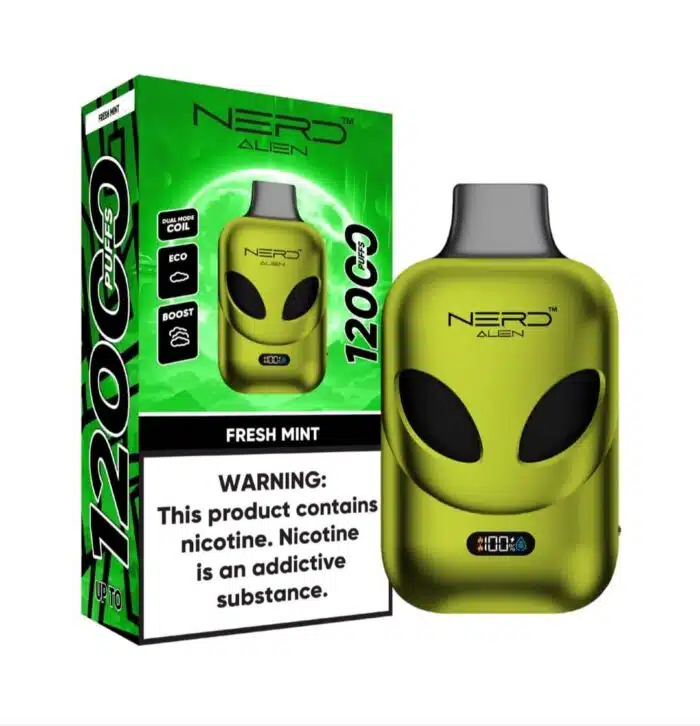 nerd alien 12000 puffs disposable vape